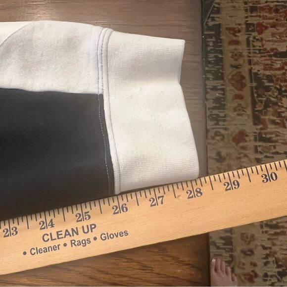 Nike black label Big swoosh multi color women’s comfy sweatpants. Size small. - Picture 7 of 9